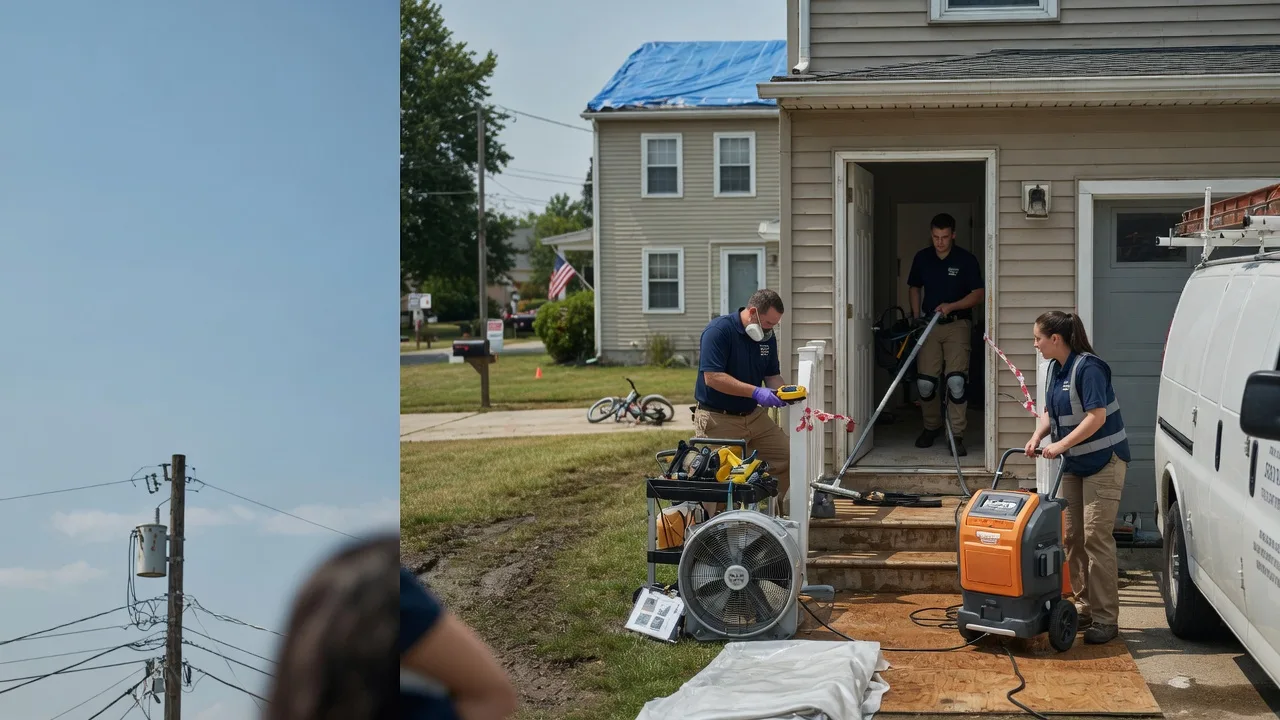 Water Damage Repair in Potsdam, OH near me